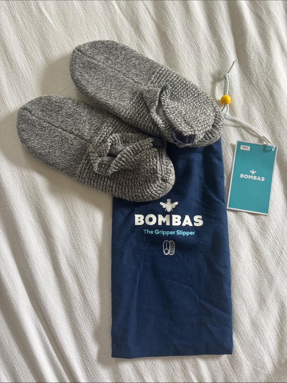 Bombas Gripper Slipper Size Medium